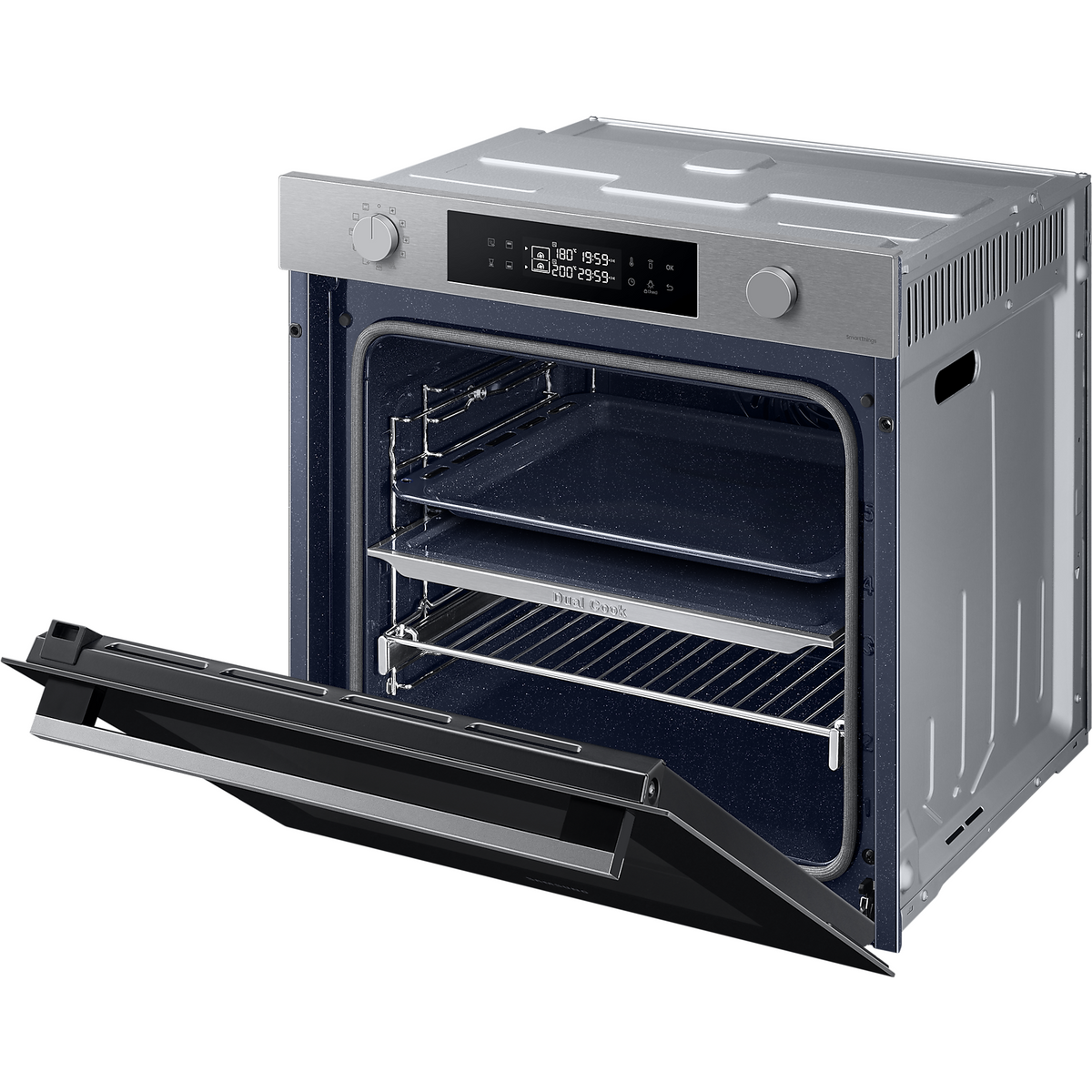 Samsung Series 4 76L Electric Smart Oven with Dual Cook - Stainless Steel | NV7B4430ZAS/U4 (7645101392060)