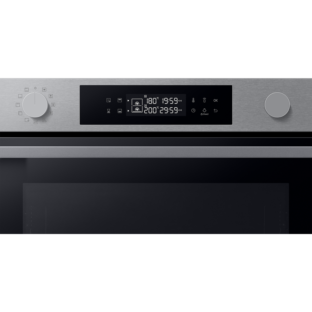 Samsung Series 4 76L Electric Smart Oven with Dual Cook - Stainless Steel | NV7B4430ZAS/U4 (7645101392060)