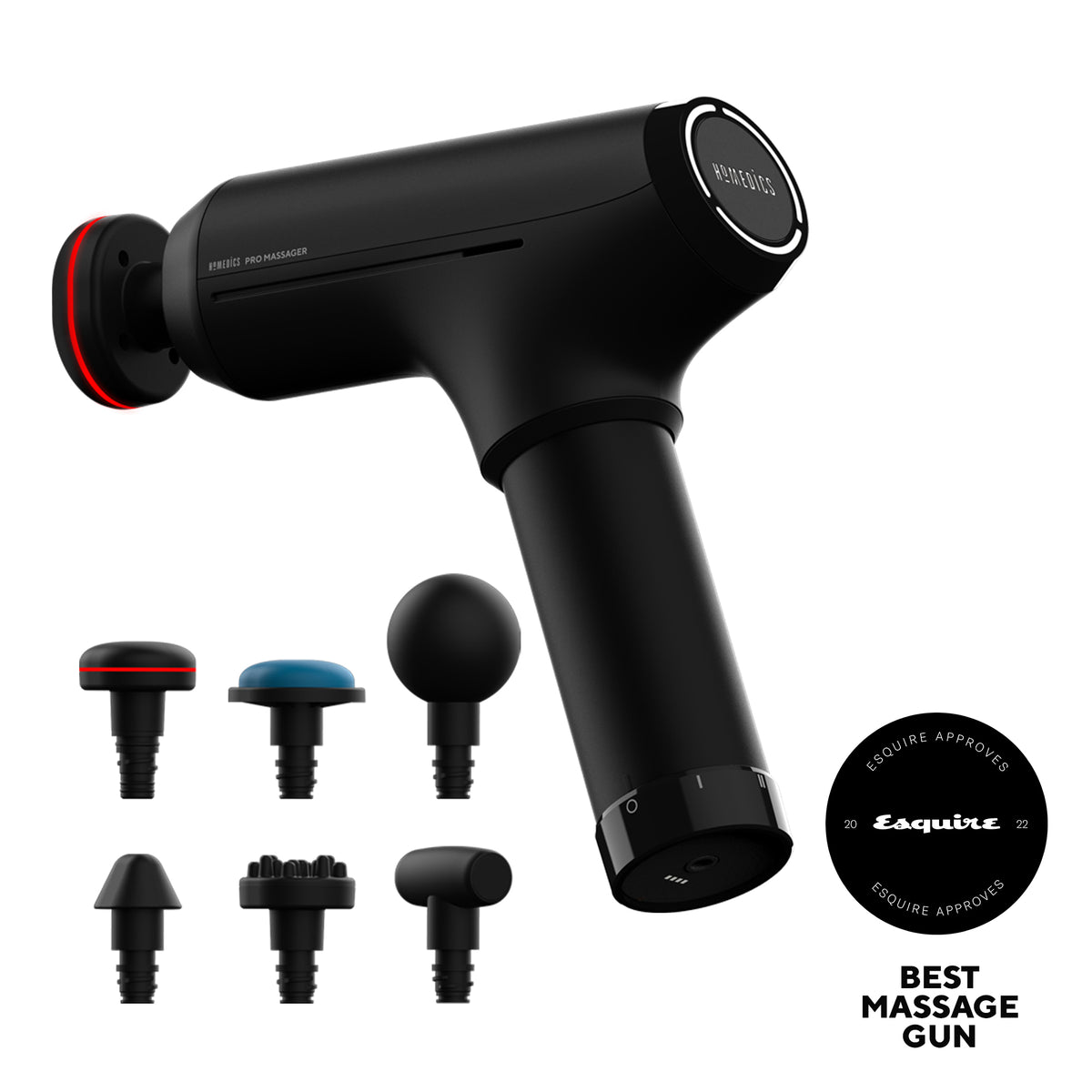 Homedics Pro Physio Massage Gun - Black | PGM-1000-GB from Homedics - DID Electrical