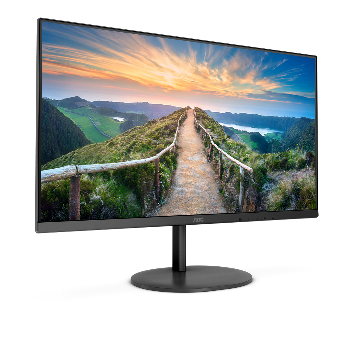 AOC 27" QHD Low Blue Light Monitor - Black | Q27V4EA from AOC - DID Electrical