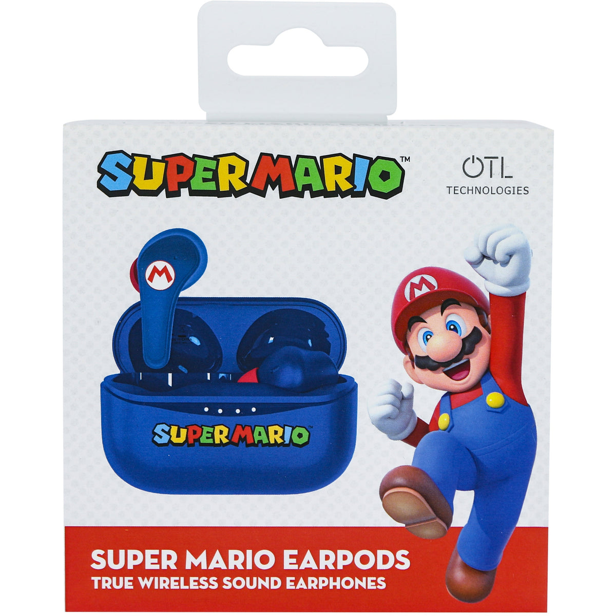 OTL Nintendo Super Mario TWS Wireless Earphones - Blue | SM0858 from OTL - DID Electrical
