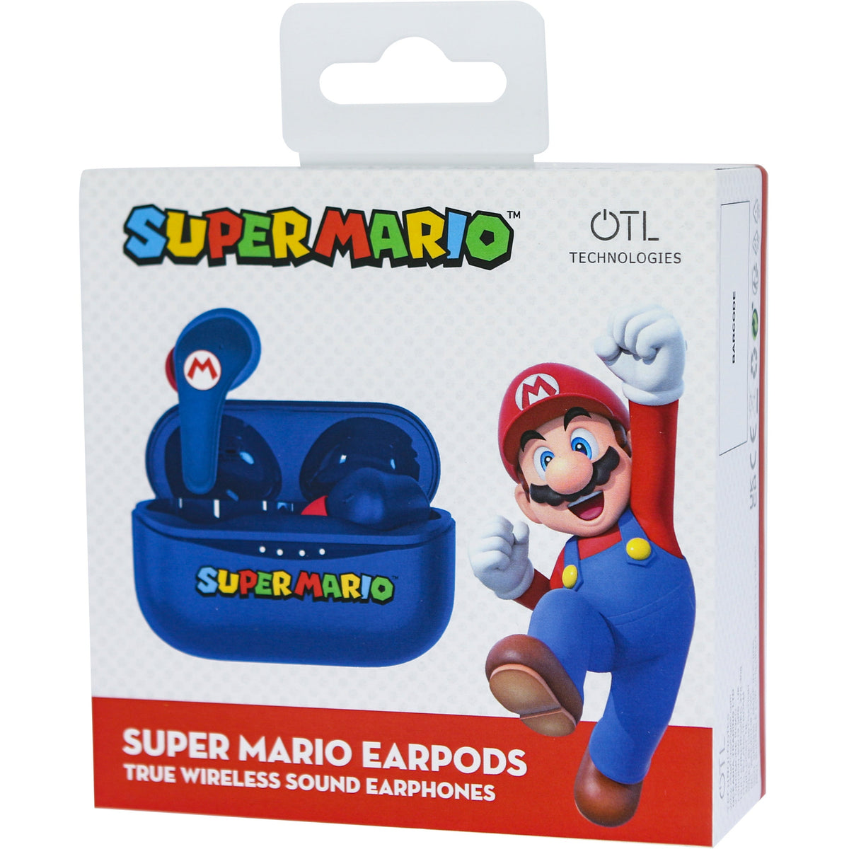 OTL Nintendo Super Mario TWS Wireless Earphones - Blue | SM0858 from OTL - DID Electrical