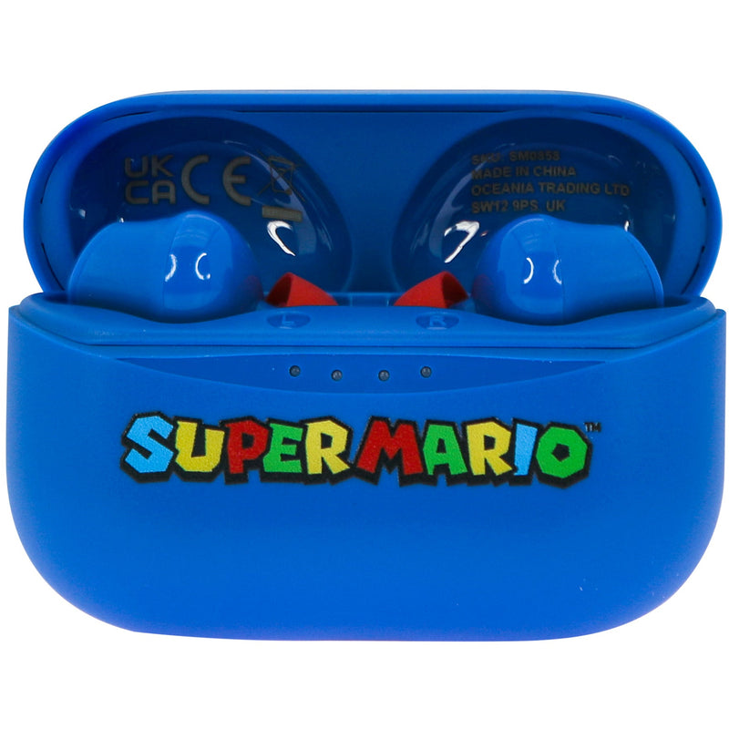 OTL Nintendo Super Mario TWS Wireless Earphones - Blue | SM0858 from OTL - DID Electrical