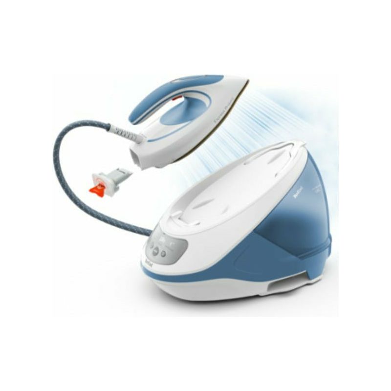 Tefal Express Protect 2800W Steam Generator Iron - White & Aqua | SV9202G0 (7599001829564)