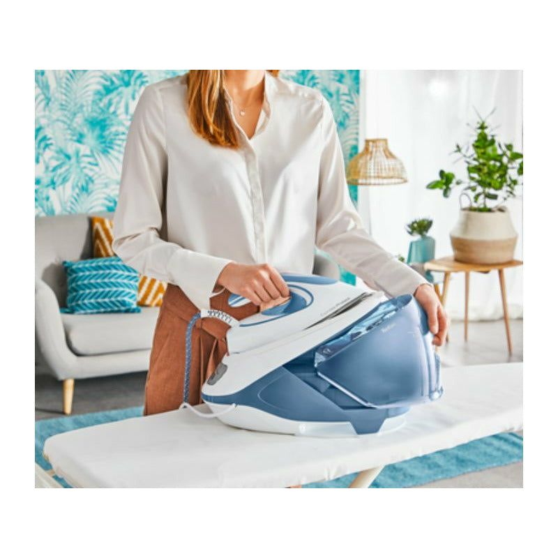 Tefal Express Protect 2800W Steam Generator Iron - White & Aqua | SV9202G0 (7599001829564)
