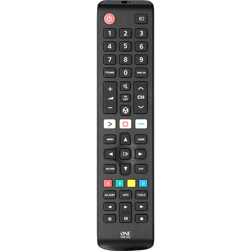 One For All Samsung TV Replacement Remote Control - Black | URC4910 (7556633231548)