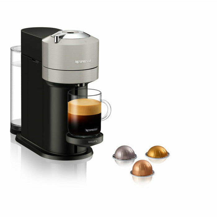 Krups Nespresso Vertuo Next Coffee Machine - Light Grey | XN910B40 (7552594018492)