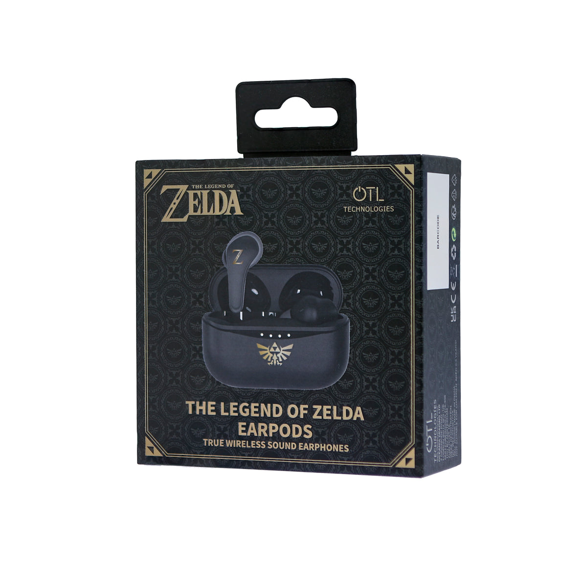 OTL Nintendo Legend of Zelda TWS In-Ear Wireless Earbuds - Black | ZD0855 from OTL - DID Electrical