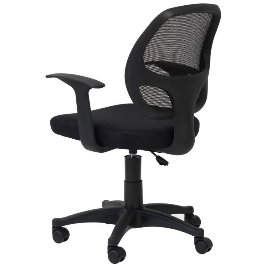 Alphason Davis Mesh Fabric Office Chair - Black | AOC9118-M-BLK from DID Electrical - guaranteed Irish, guaranteed quality service. (6890938237116)