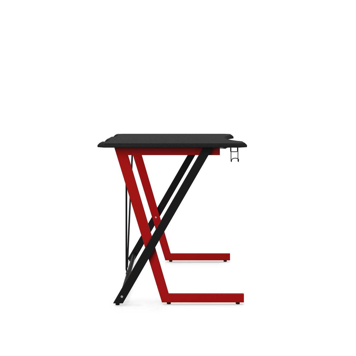 Alphason Phantom Gaming Desk - Black &amp; Red | AW9200 from DID Electrical - guaranteed Irish, guaranteed quality service. (6977587904700)