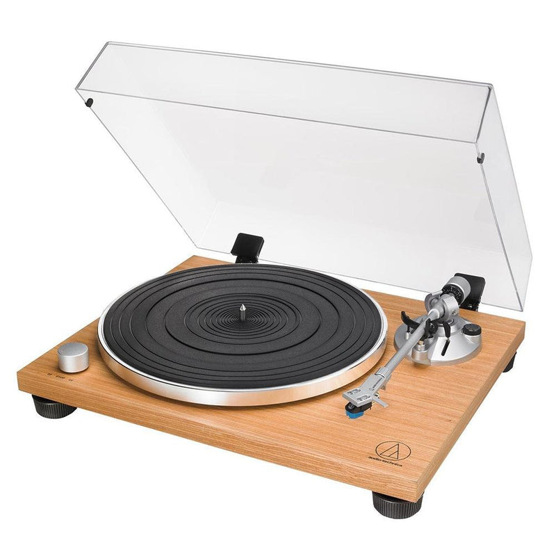 Audio Technica Manual Belt-Drive Wood Base Turntable - Wood | ATLPW30TK from DID Electrical - guaranteed Irish, guaranteed quality service. (6890817618108)