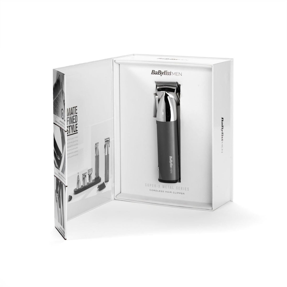 BaByliss Men Super X Metal Series Cordless Hair Clipper | 7700U (7151263449276)