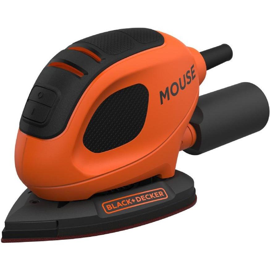 Black & Decker Corded Mouse Sander - Black & Orange | BEW230-GB from DID Electrical - guaranteed Irish, guaranteed quality service. (6890906419388)