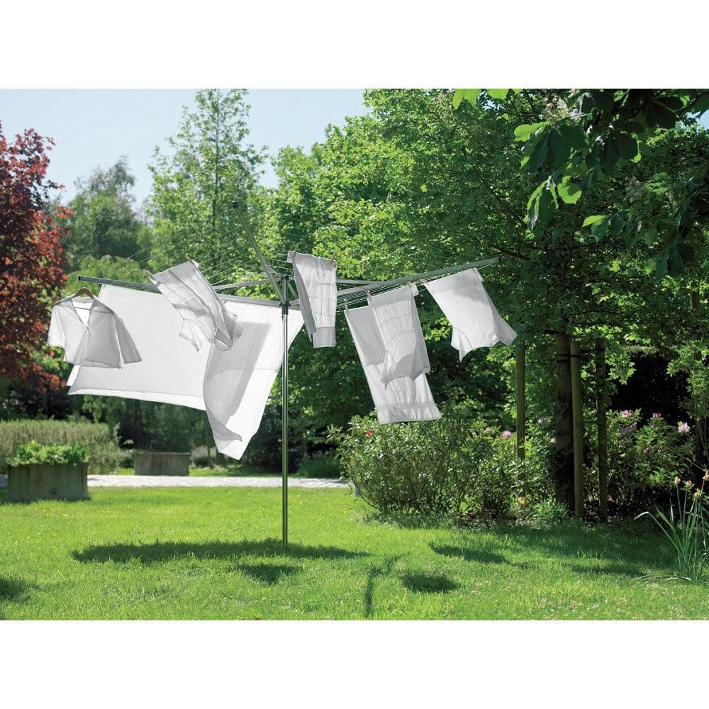 Brabantia 50M Topspinner Rotary Dryer - Metallic Grey | 310683 from DID Electrical - guaranteed Irish, guaranteed quality service. (6890920345788)