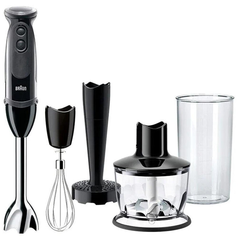 Braun MultiQuick 5 Vario 1000W Hand Blender - Premium Black | MQ5237BK from DID Electrical - guaranteed Irish, guaranteed quality service. (6977461780668)