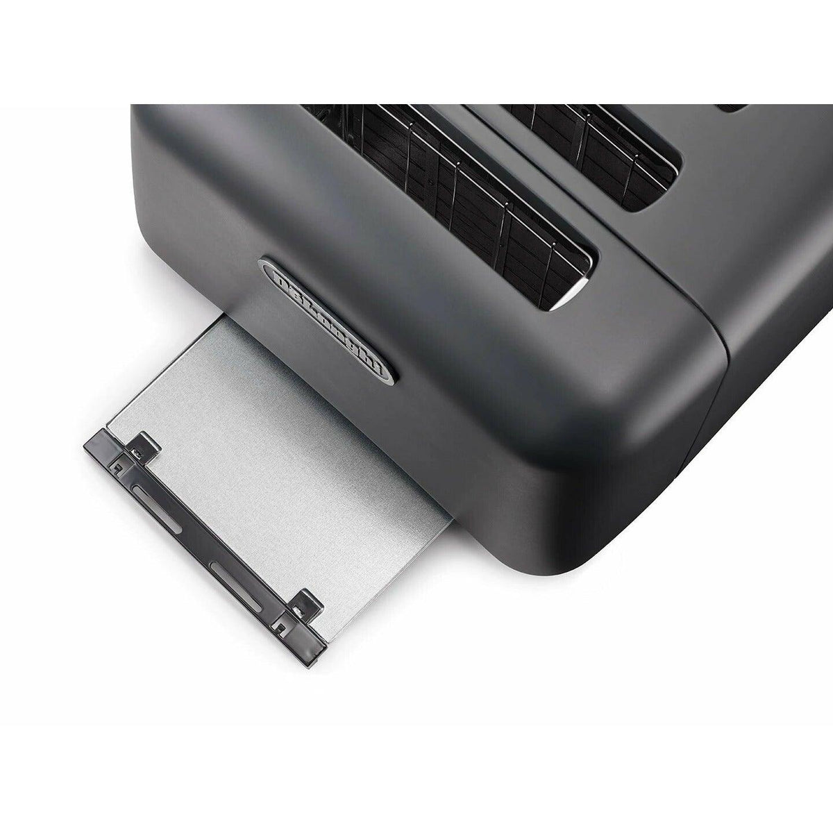 DeLonghi Argento Silva 1800W 4 Slice Toaster - Grey | CT04.GY (7105842872508)