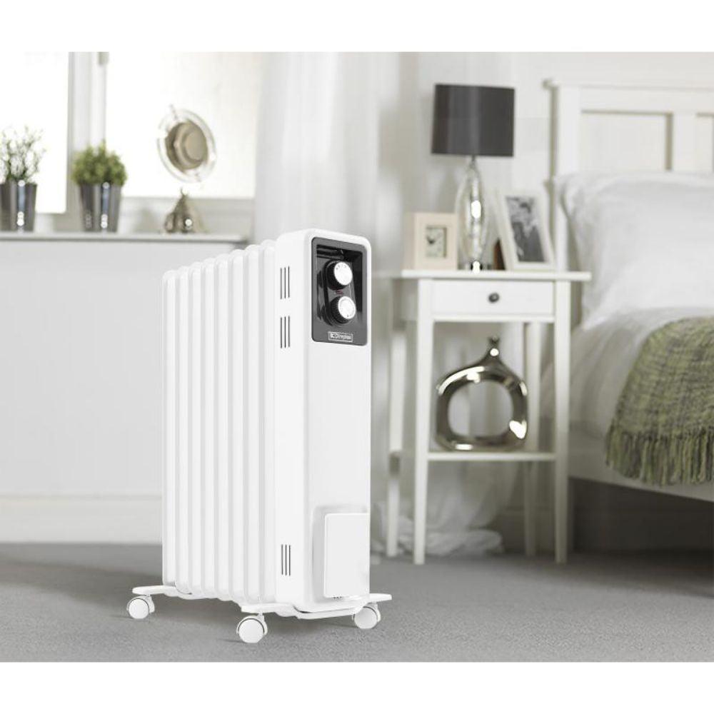 Dimplex 2kW ECR Oil Free Column Radiators - White | ECR20 from DID Electrical - guaranteed Irish, guaranteed quality service. (6977522303164)