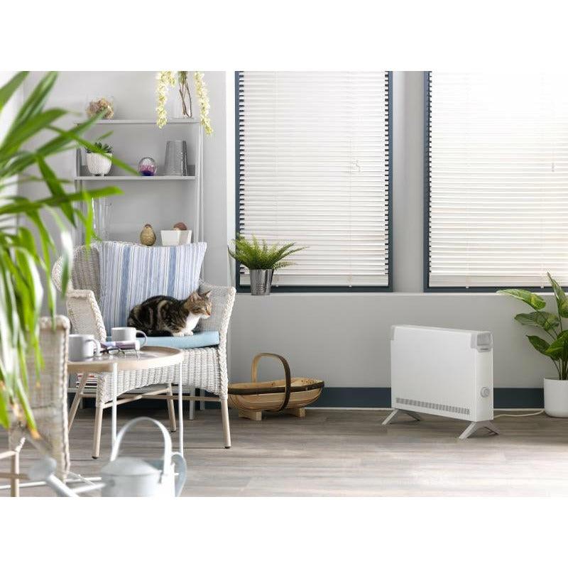 Dimplex 2kW ML Convector Heater with Thermostat - White & Light Grey | ML2T (7367131726012)
