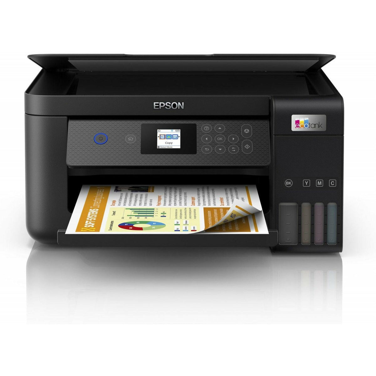Epson Wireless EcoTank All-in-One Printer - Black | ET2850 (7312380526780)