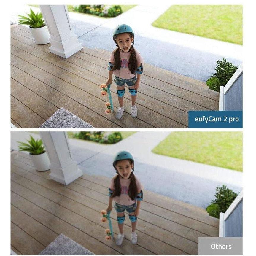 Eufy Cam 2 Pro Wireless Home Security Camera - White | T88513D1 from DID Electrical - guaranteed Irish, guaranteed quality service. (6977617658044)