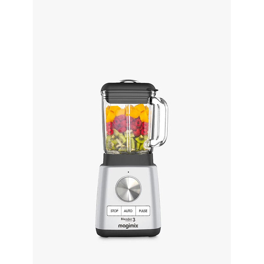 Magimix Blender Power 3 1.2L 1000W Compact Blender - Matte Chrome | 11641 from Magimix - DID Electrical