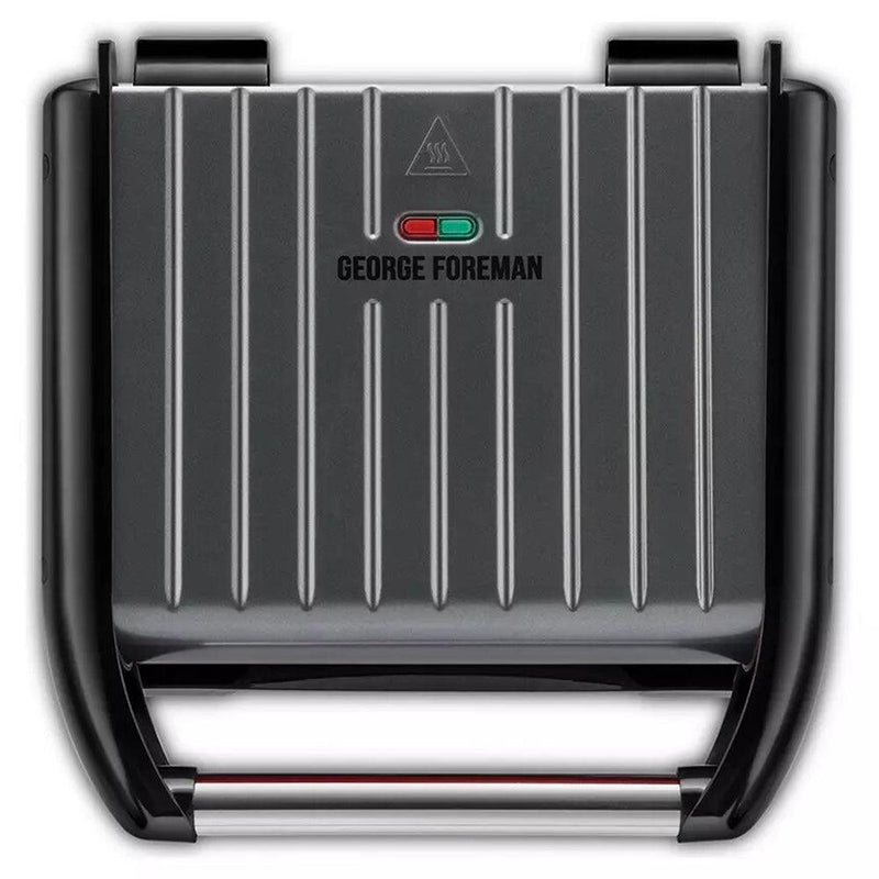 George Foreman 5 Portion Health Grill - Grey | 25041 from DID Electrical - guaranteed Irish, guaranteed quality service. (6890936565948)