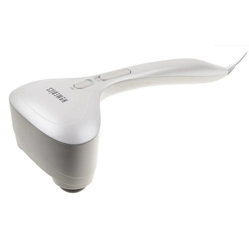 HoMedics Compact Percussion Massager with Heat - Grey & White | PA-MHA-GB from DID Electrical - guaranteed Irish, guaranteed quality service. (6977547567292)