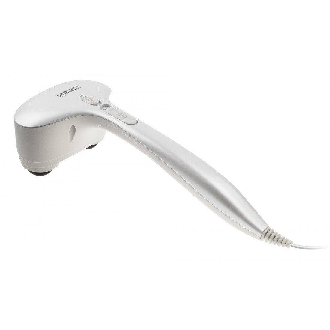 HoMedics Compact Percussion Massager with Heat - Grey & White | PA-MHA-GB from DID Electrical - guaranteed Irish, guaranteed quality service. (6977547567292)