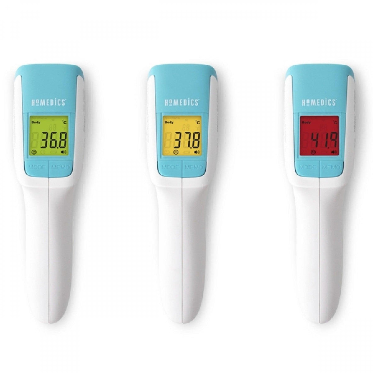 HoMedics Thermometer Gun - White | TE-350_EU from DID Electrical - guaranteed Irish, guaranteed quality service. (6890908909756)