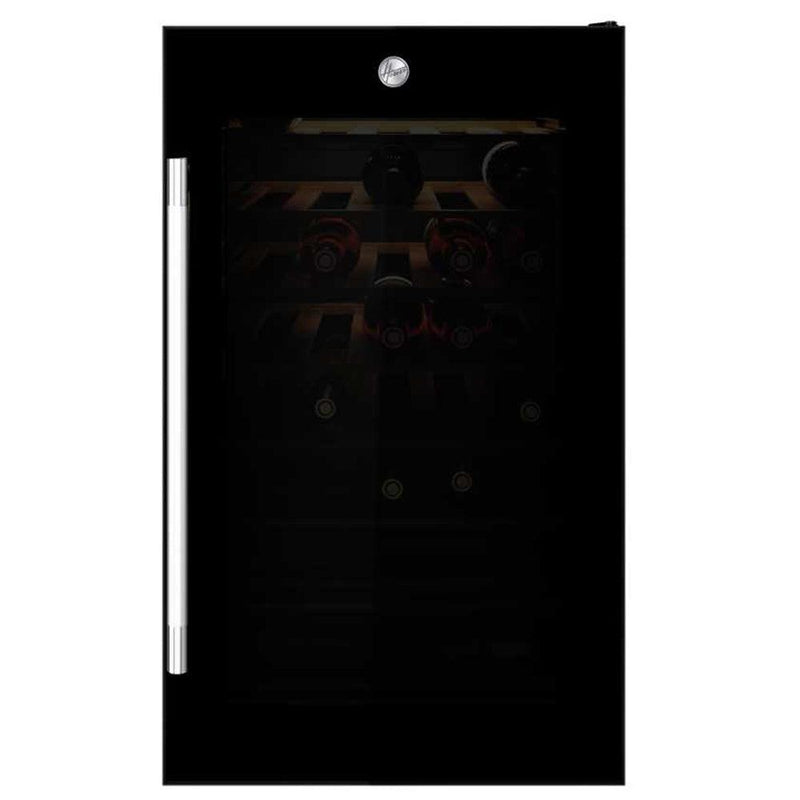 Hoover 42L Single Zone Freestanding Winecooler - Black | HWC150UK (7242647929020)