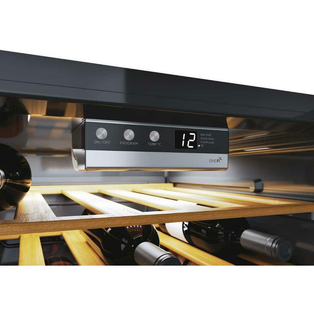 Hoover 42L Single Zone Freestanding Winecooler - Black | HWC150UK (7242647929020)