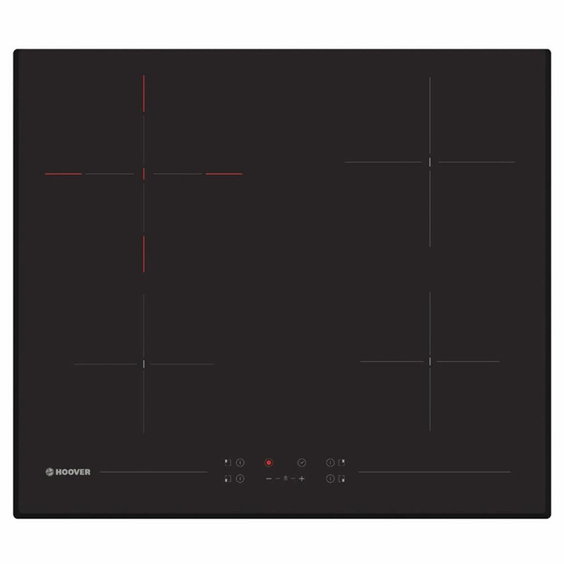 Hoover 60cm 4 Zone Built-In Electric Hob - Black | HH64DB3T from DID Electrical - guaranteed Irish, guaranteed quality service. (6890810507452)
