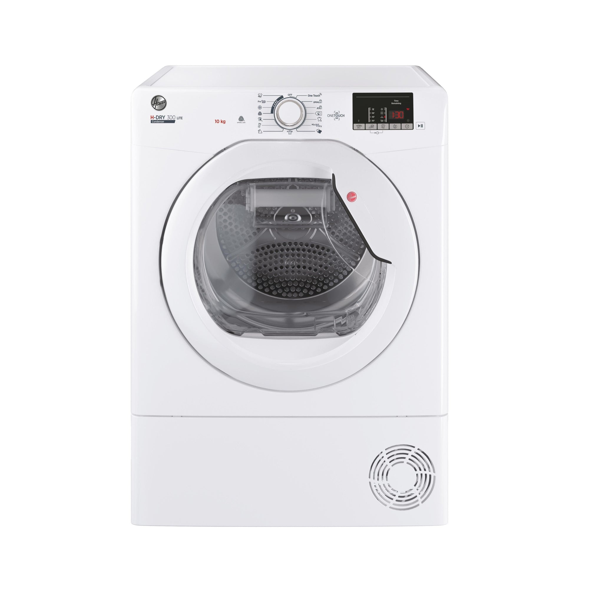 HLE C10DE_Hoover H-Dry 300 10KG Freestanding Condenser Tumble Dryer - White-1 (7386293141692)