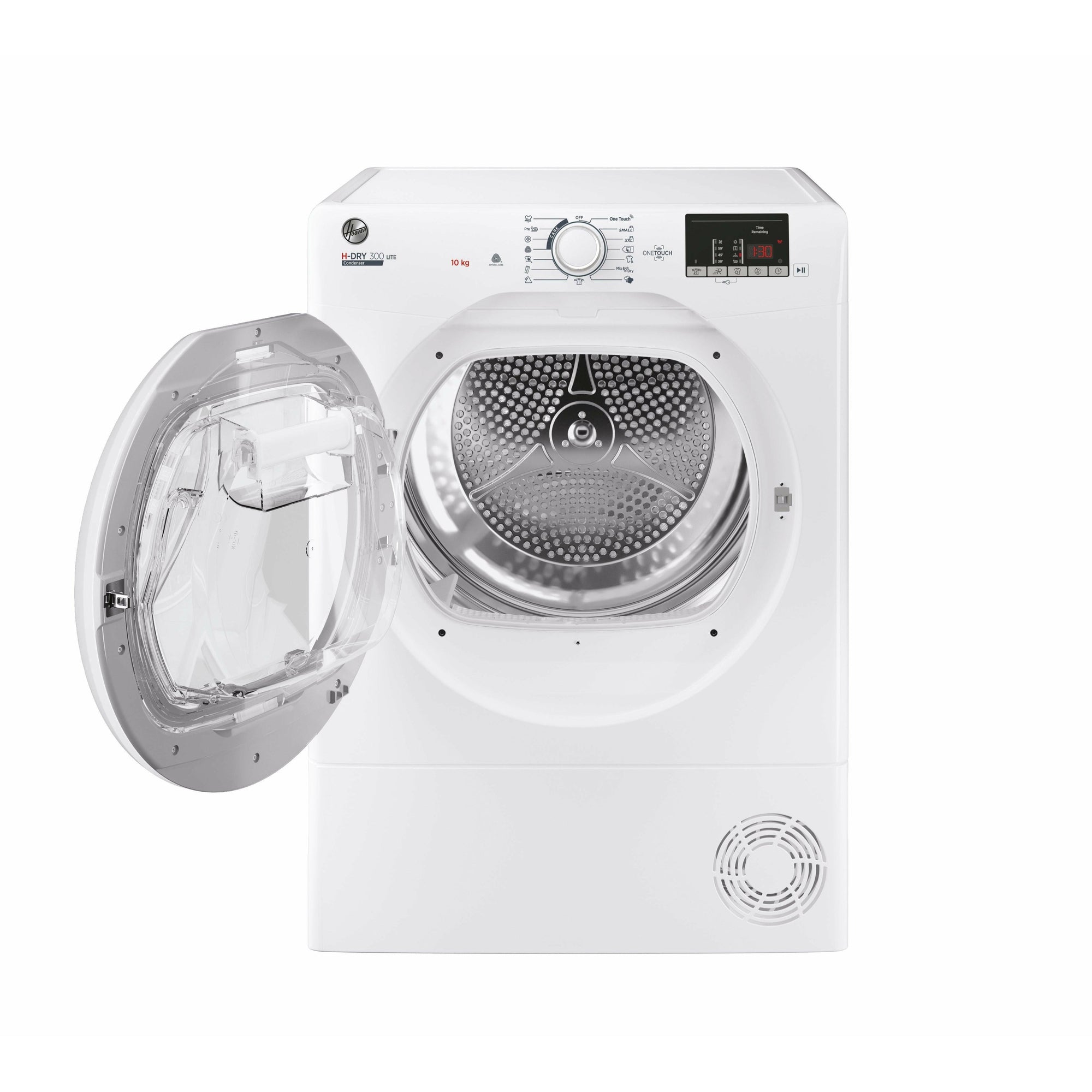 HLE C10DE_Hoover H-Dry 300 10KG Freestanding Condenser Tumble Dryer - White-1 (7386293141692)