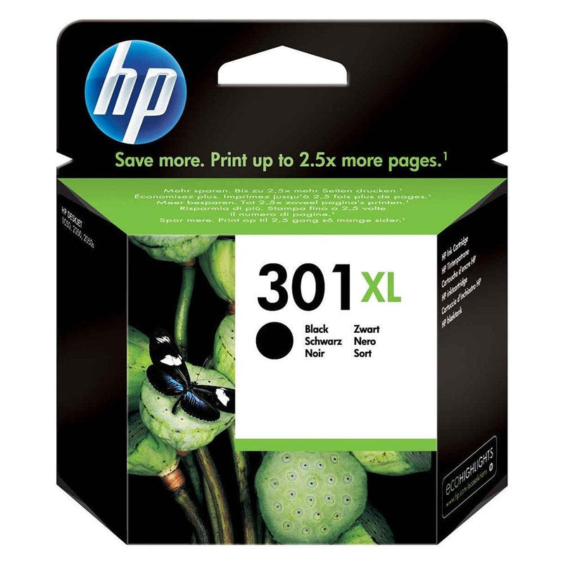 HP 301XL High Yield Black Original Ink Cartridge | CH563EE from DID Electrical - guaranteed Irish, guaranteed quality service. (6890734944444)