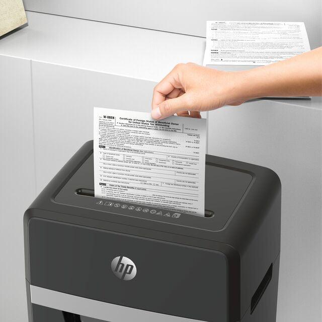 HP Pro Shred 16 Micro Cut 30L Shredder - Black | HP2816 from DID Electrical - guaranteed Irish, guaranteed quality service. (6977632272572)