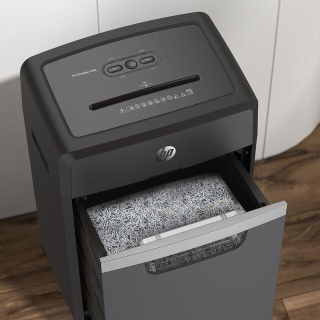 HP Pro Shred 16 Micro Cut 30L Shredder - Black | HP2816 from DID Electrical - guaranteed Irish, guaranteed quality service. (6977632272572)