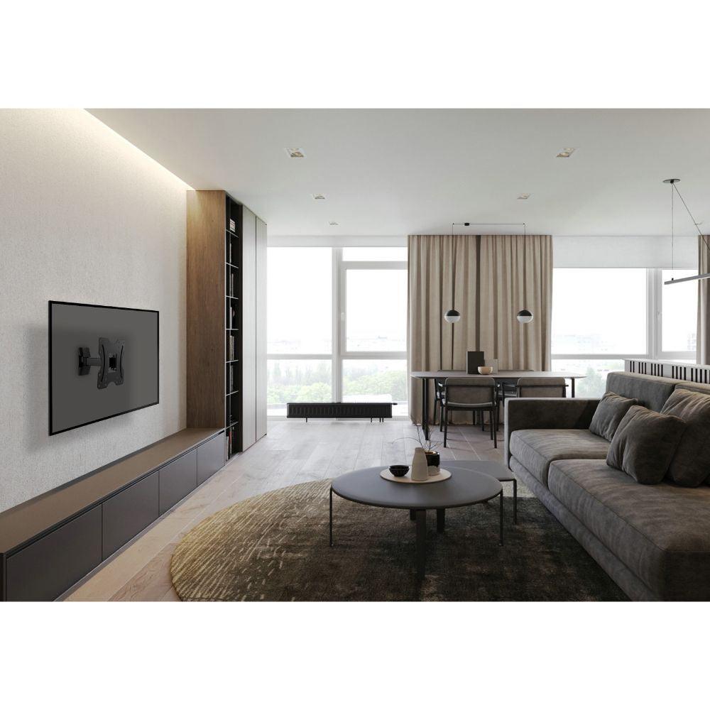 iTECH Single Arm Wall Mount TV Bracket for 23" to 43" TVs - Black | LCD522B from DID Electrical - guaranteed Irish, guaranteed quality service. (6977464533180)