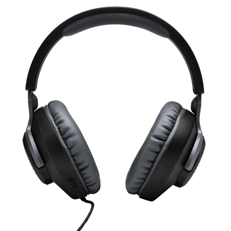 JBL Quantum 100 Over Ear Wired Gaming Headset - Black | JBLQ100BLK from DID Electrical - guaranteed Irish, guaranteed quality service. (6977441726652)