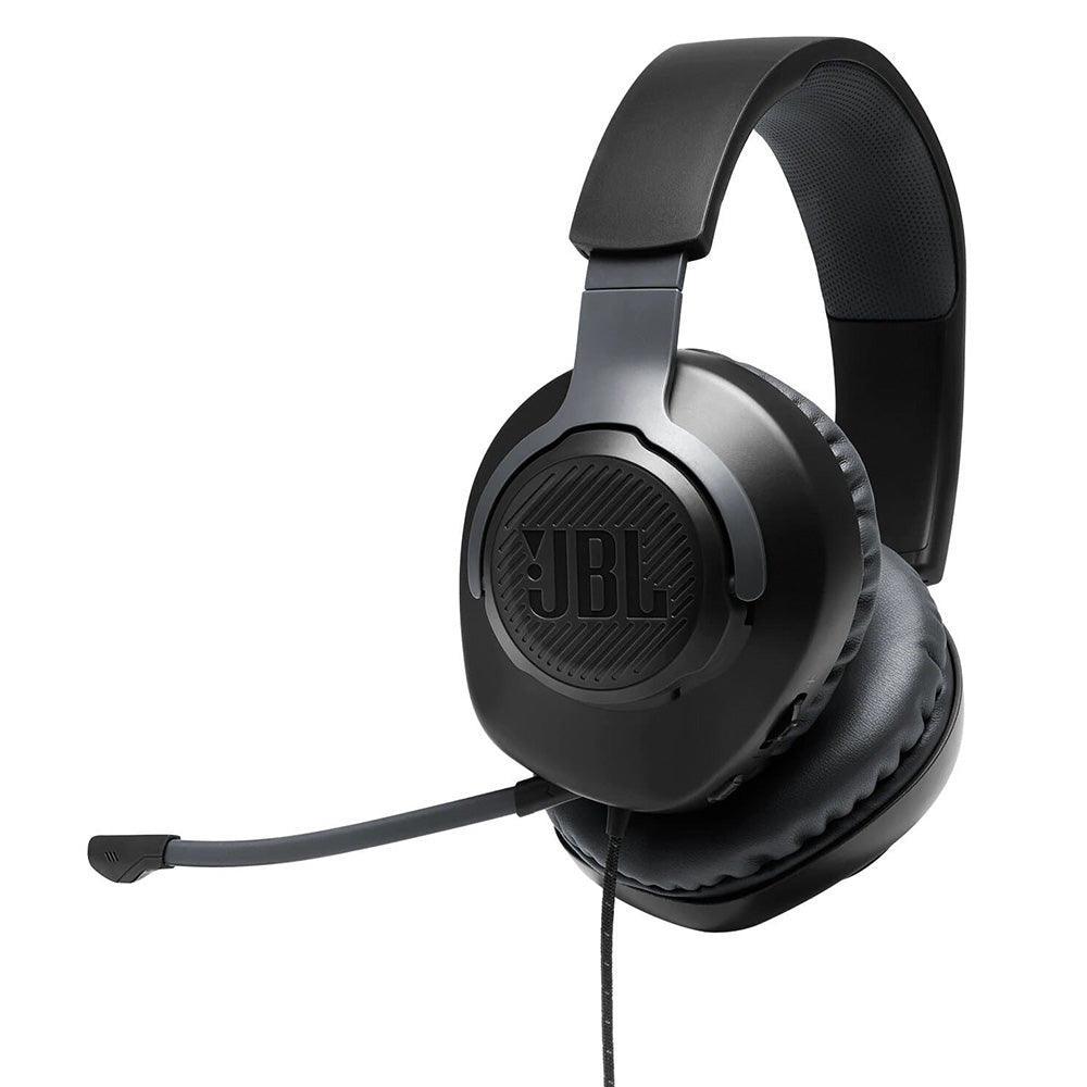 JBL Quantum 100 Over Ear Wired Gaming Headset - Black | JBLQ100BLK from DID Electrical - guaranteed Irish, guaranteed quality service. (6977441726652)
