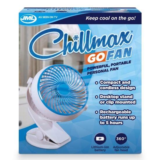 JML 360⁰ Portable Chillmax Go Fan - White | A001152 (7244026085564)