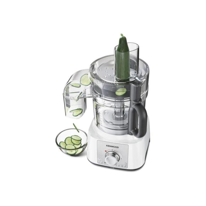Kenwood 3L 1000W Multipro Express Food Processor - White & Stainless Steel | FDP65.860WH from DID Electrical - guaranteed Irish, guaranteed quality service. (6977622507708)