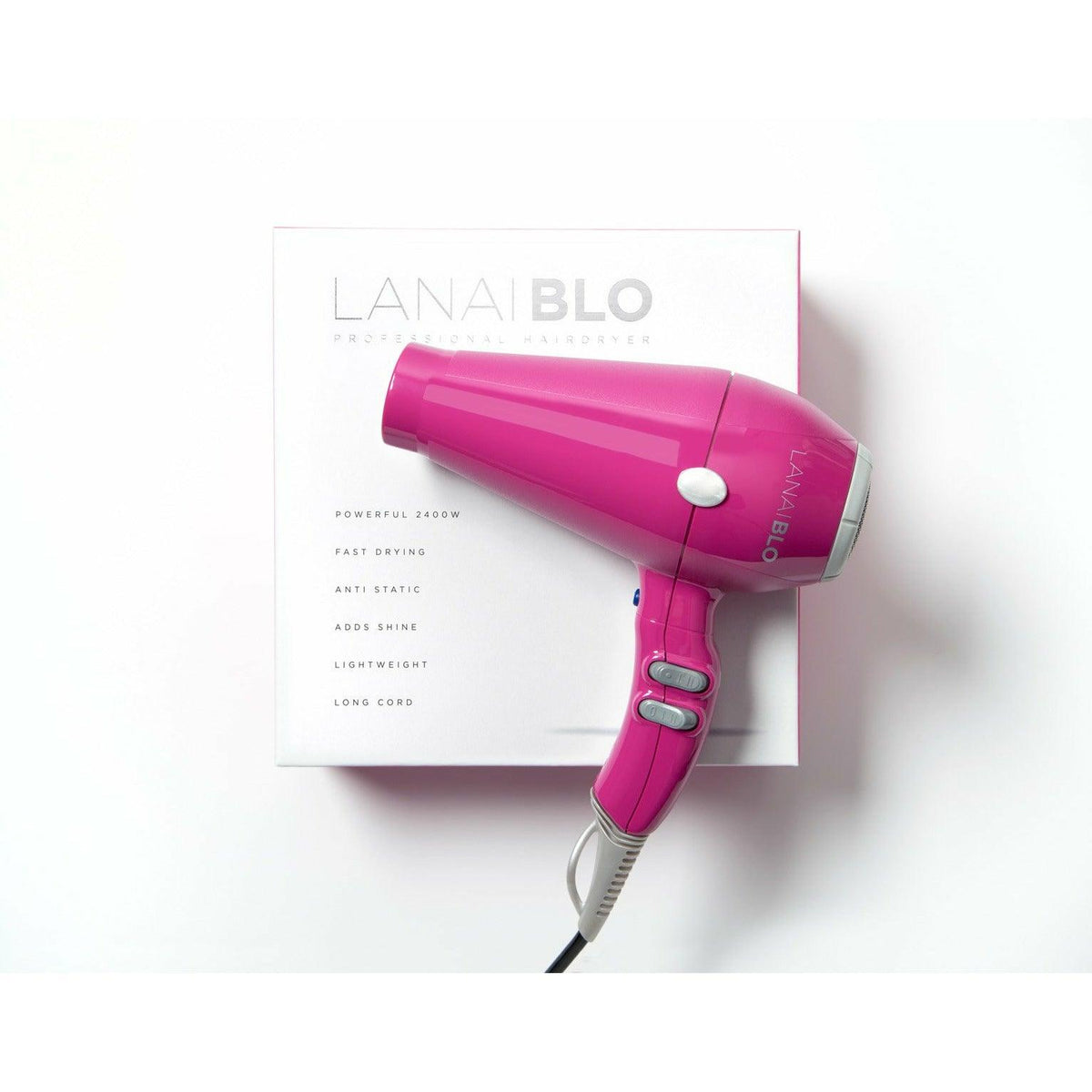 Lanaiblo 2400W Hair Dryer - Pink | LANAIBLOPINK (7216364093628)