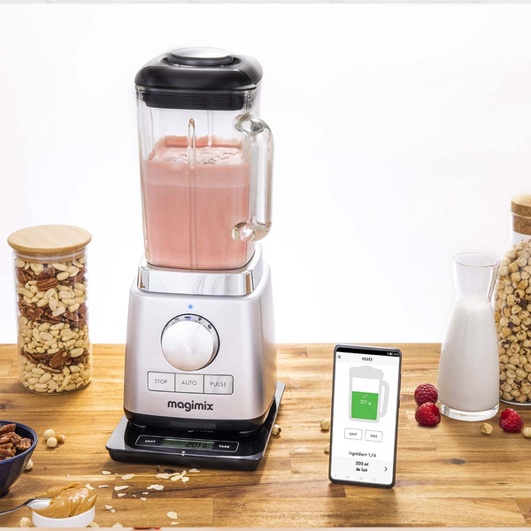 Magimix Blender Power 5XL 2L 1500W Powerful Blender - Matte Chrome | 11644 from Magimix - DID Electrical