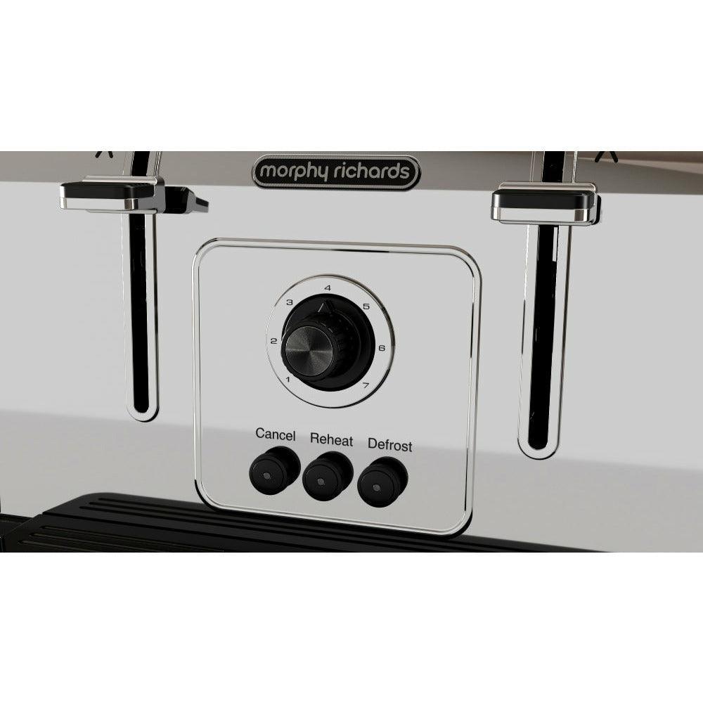 Morphy Richards 1800W 4 Slice Toaster - Cream | 240132 (7367131922620)