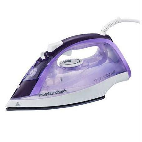 Morphy Richards 2400W Crystal Clear Amethyst Steam Iron - Purple | 300301 (7251859341500)