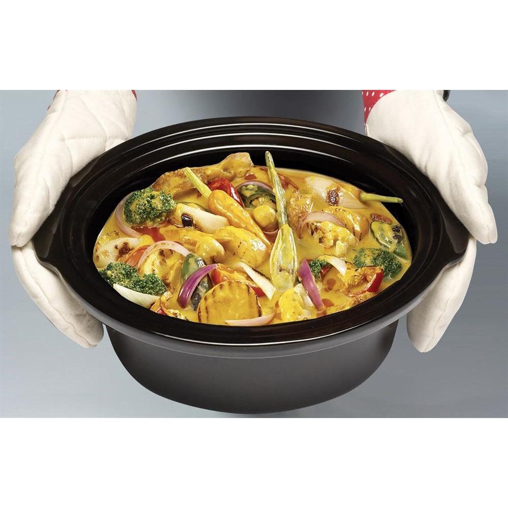 Morphy Richards 6.5L Ceramic Slow Cooker - Brushed Stainless Steel | 461013 from DID Electrical - guaranteed Irish, guaranteed quality service. (6977535443132)