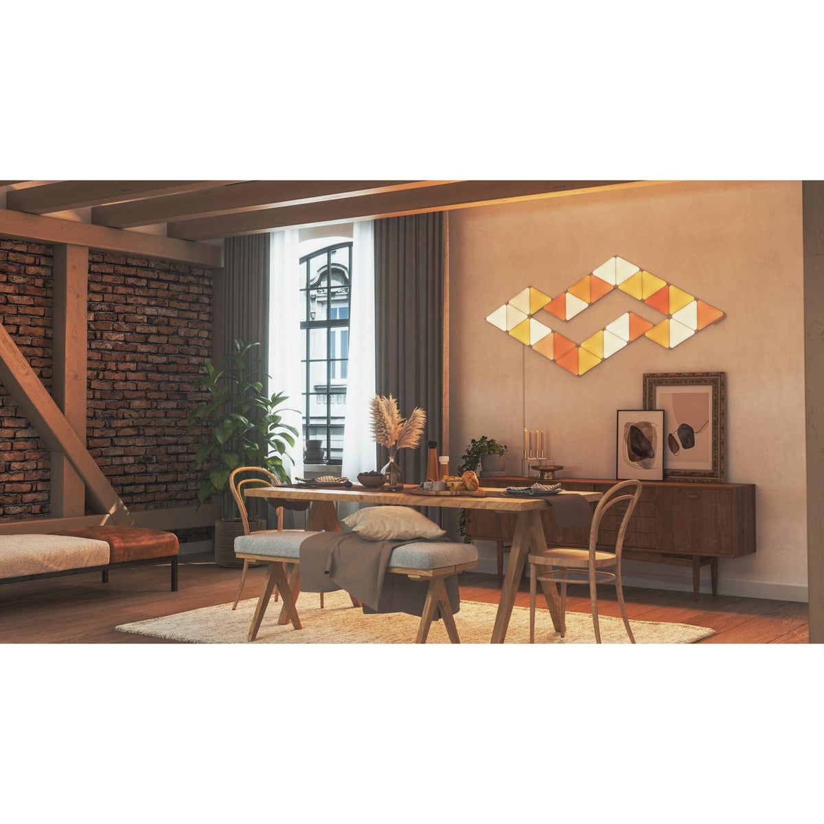 Nanoleaf 3 Light Triangle Shape Expansion Pack - White | NL470001TW3PK (6977614282940)