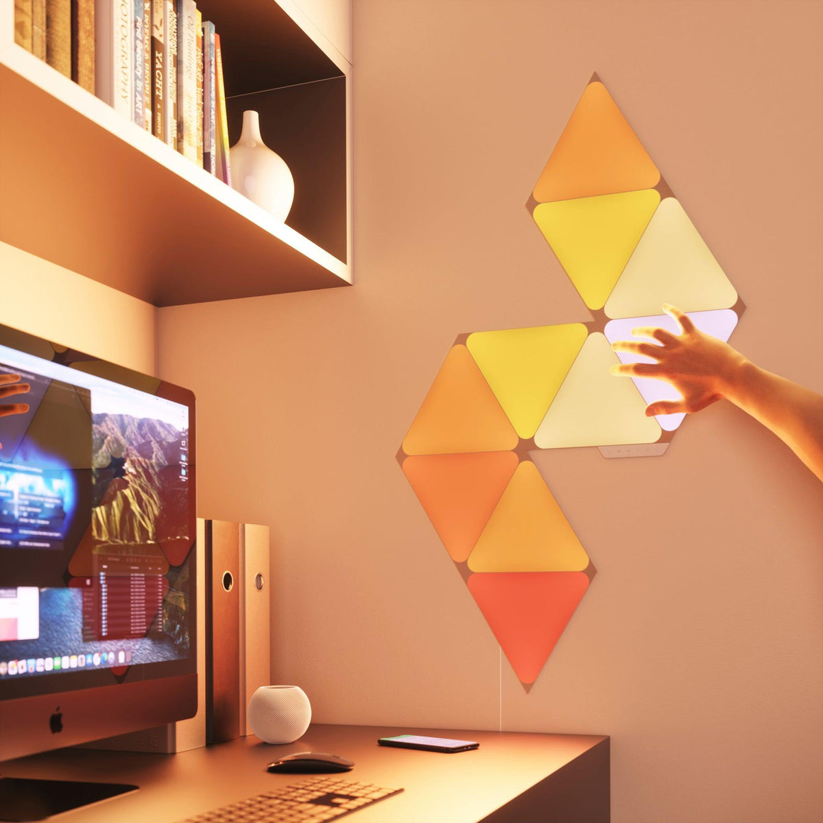 Nanoleaf 3 Light Triangle Shape Expansion Pack - White | NL470001TW3PK (6977614282940)