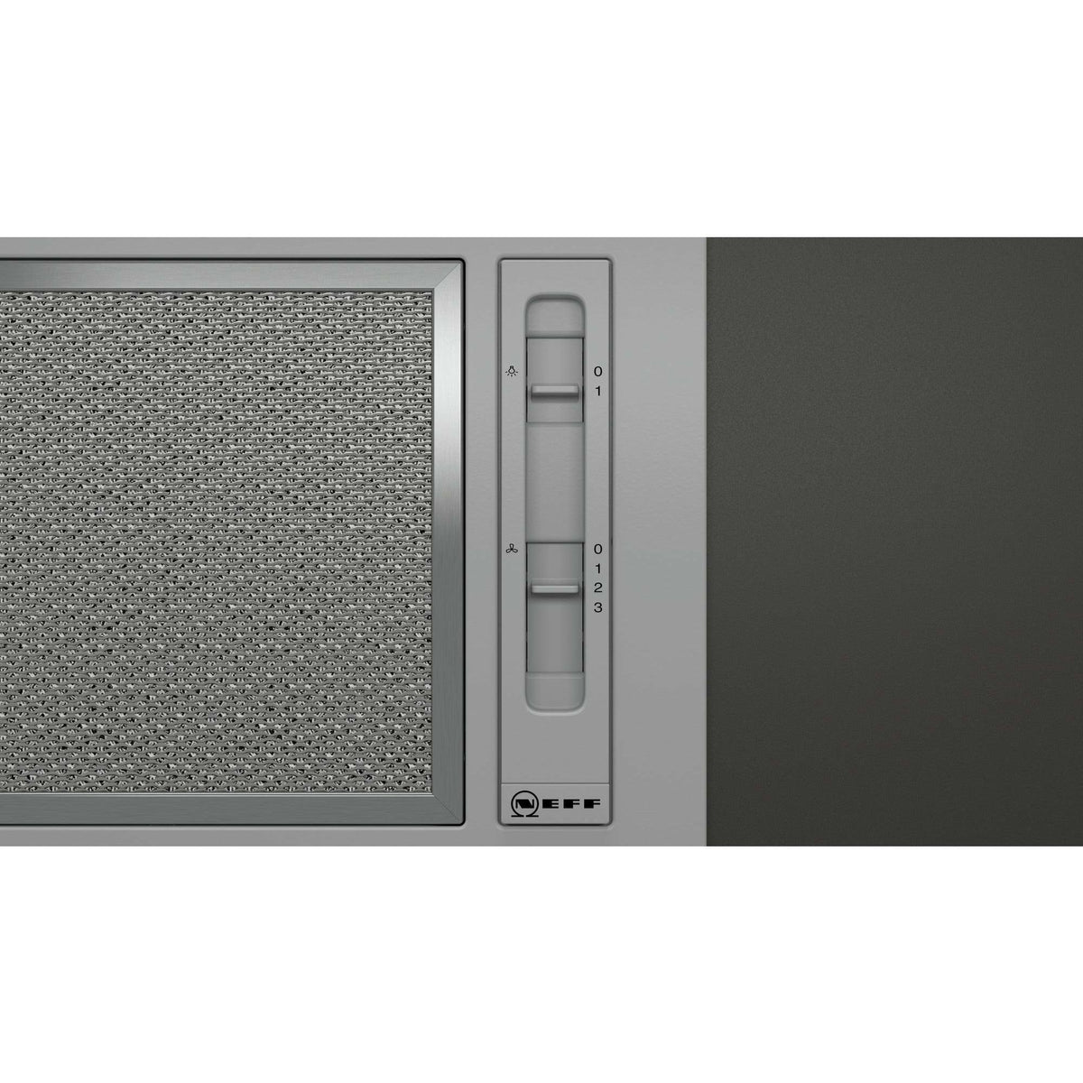 Neff 53cm Built-In Canopy Cooker Hood - Silver | D51NAA1C0B (6968644403388)